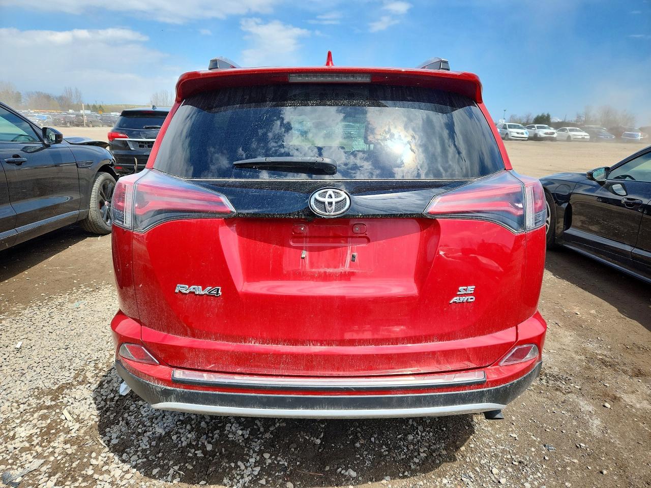 2016 Toyota Rav4 Se Красный vin: 2T3JFREVXGW481375