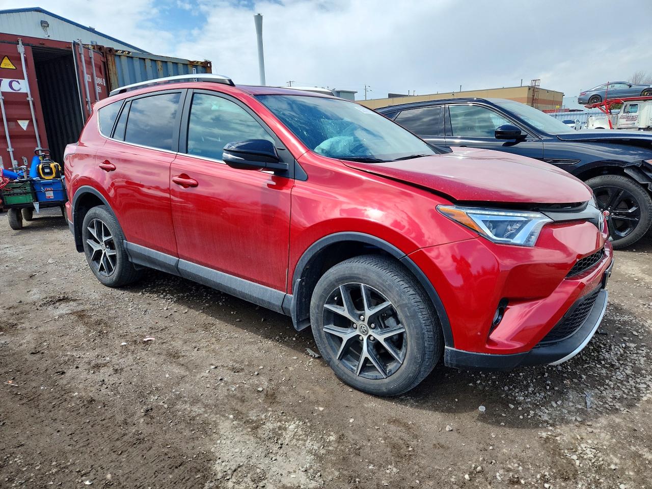 2016 Toyota Rav4 Se Красный vin: 2T3JFREVXGW481375