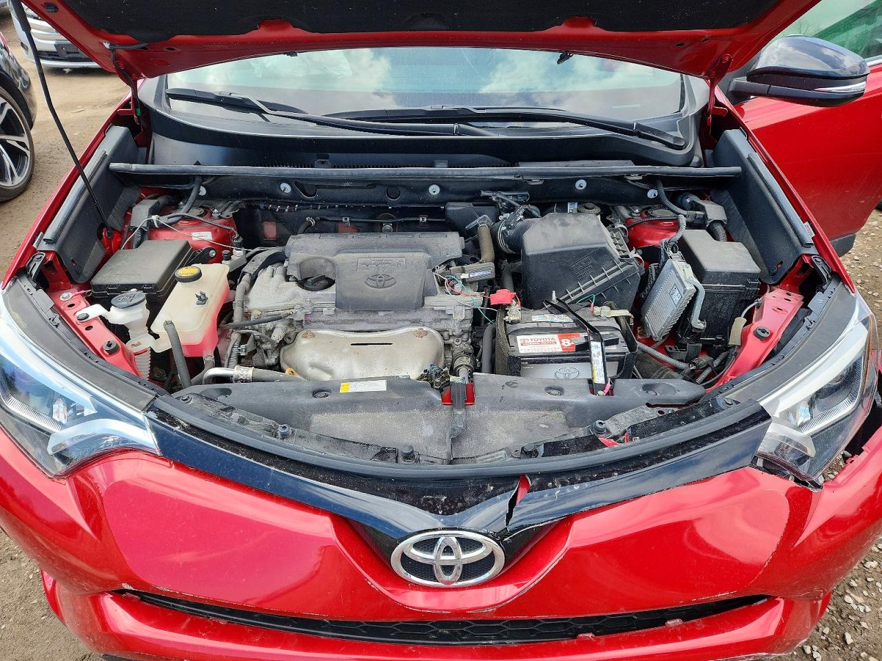 2016 Toyota Rav4 Se Красный vin: 2T3JFREVXGW481375