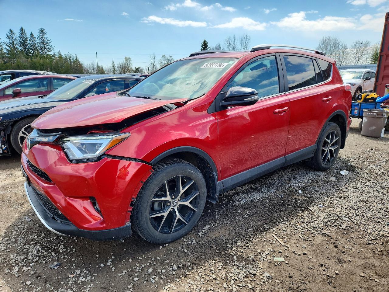 2016 Toyota Rav4 Se Red vin: 2T3JFREVXGW481375