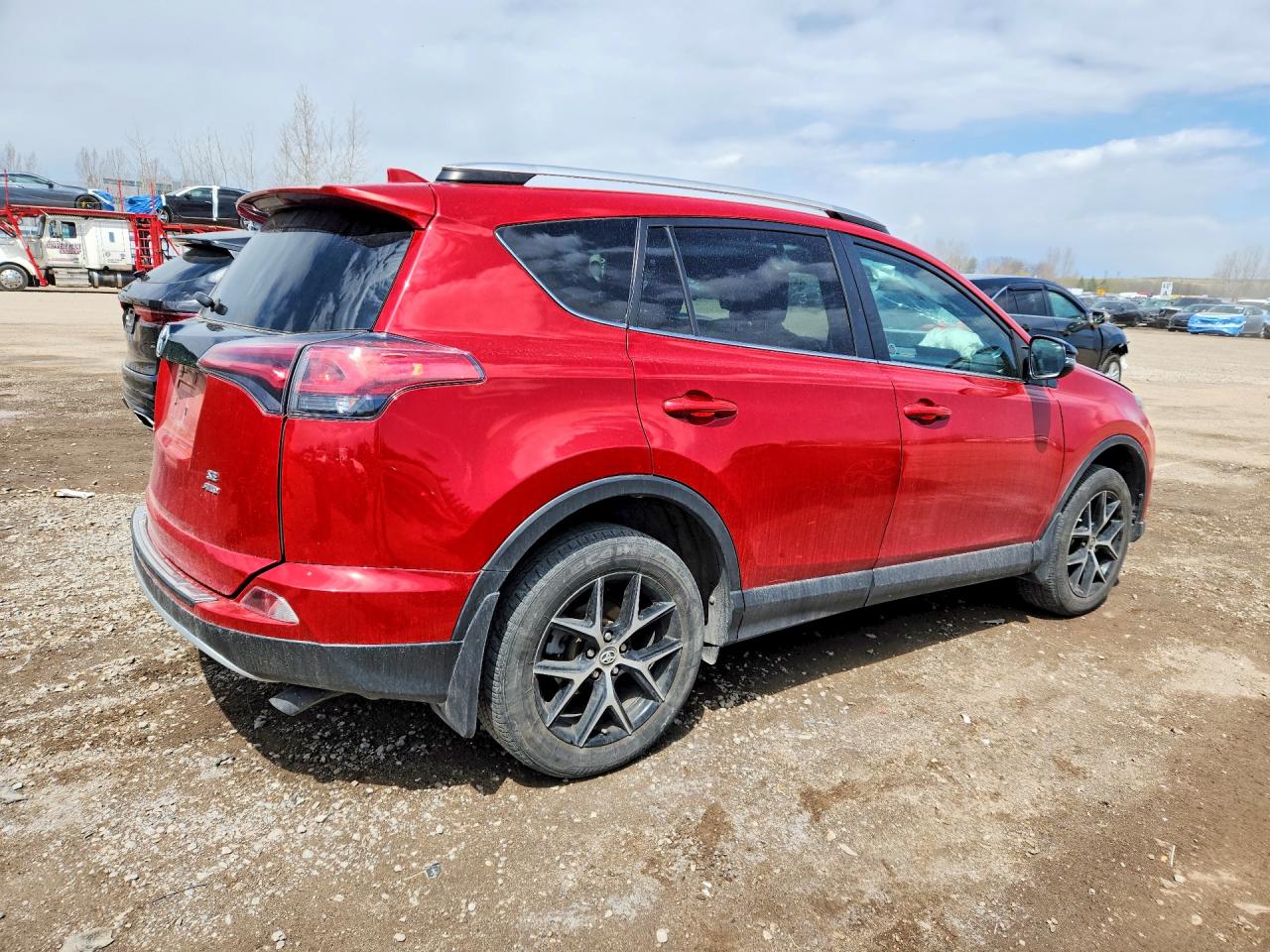 2016 Toyota Rav4 Se Красный vin: 2T3JFREVXGW481375