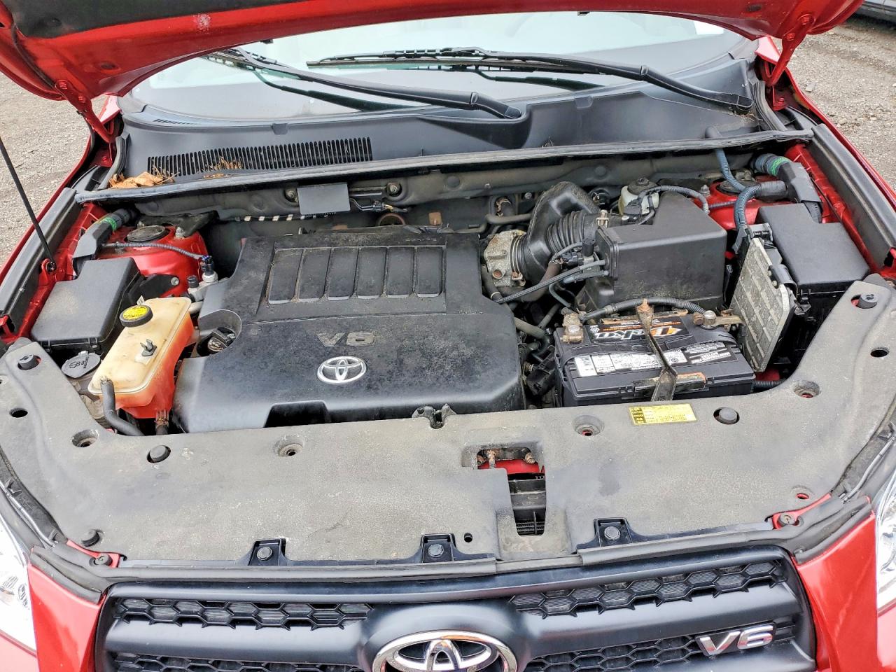 2010 Toyota Rav4 Base Red vin: 2T3JK4DV3AW025192
