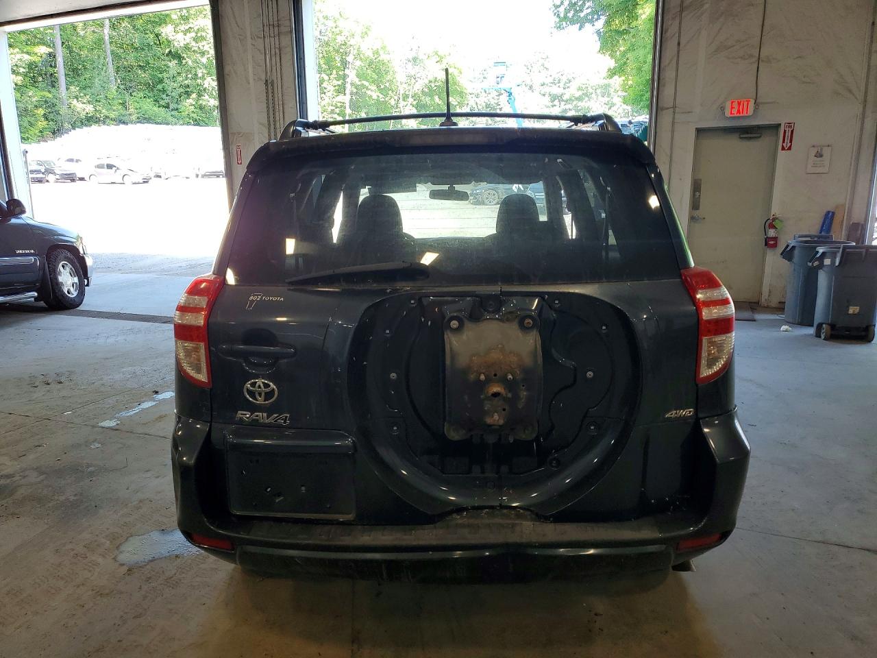 2011 Toyota Rav4 Base Green vin: 2T3JK4DV3BW047839
