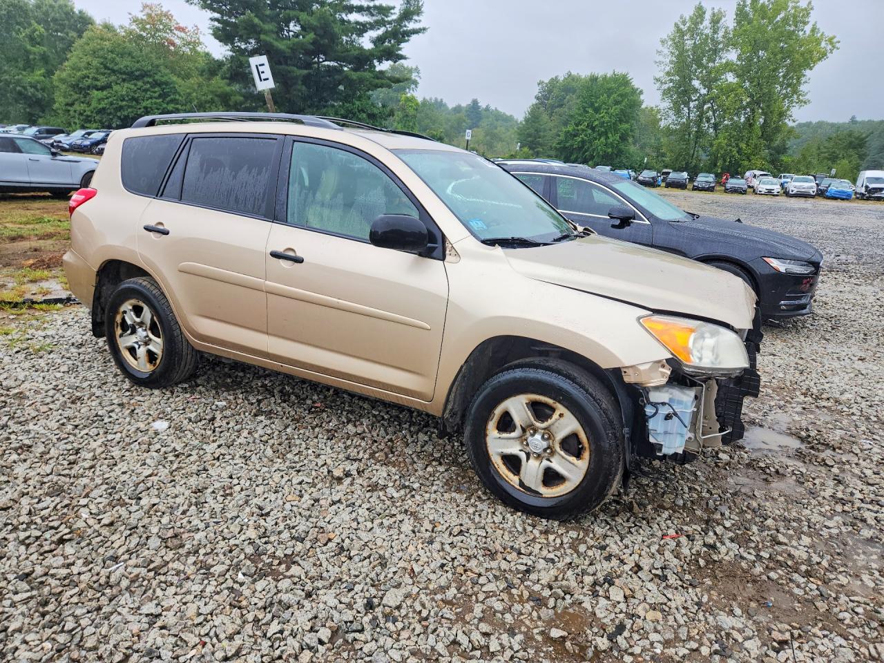 2012 Toyota Rav4 Base Tan vin: 2T3JK4DV4CW078079