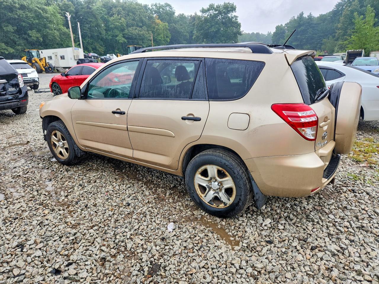2012 Toyota Rav4 Base Tan vin: 2T3JK4DV4CW078079