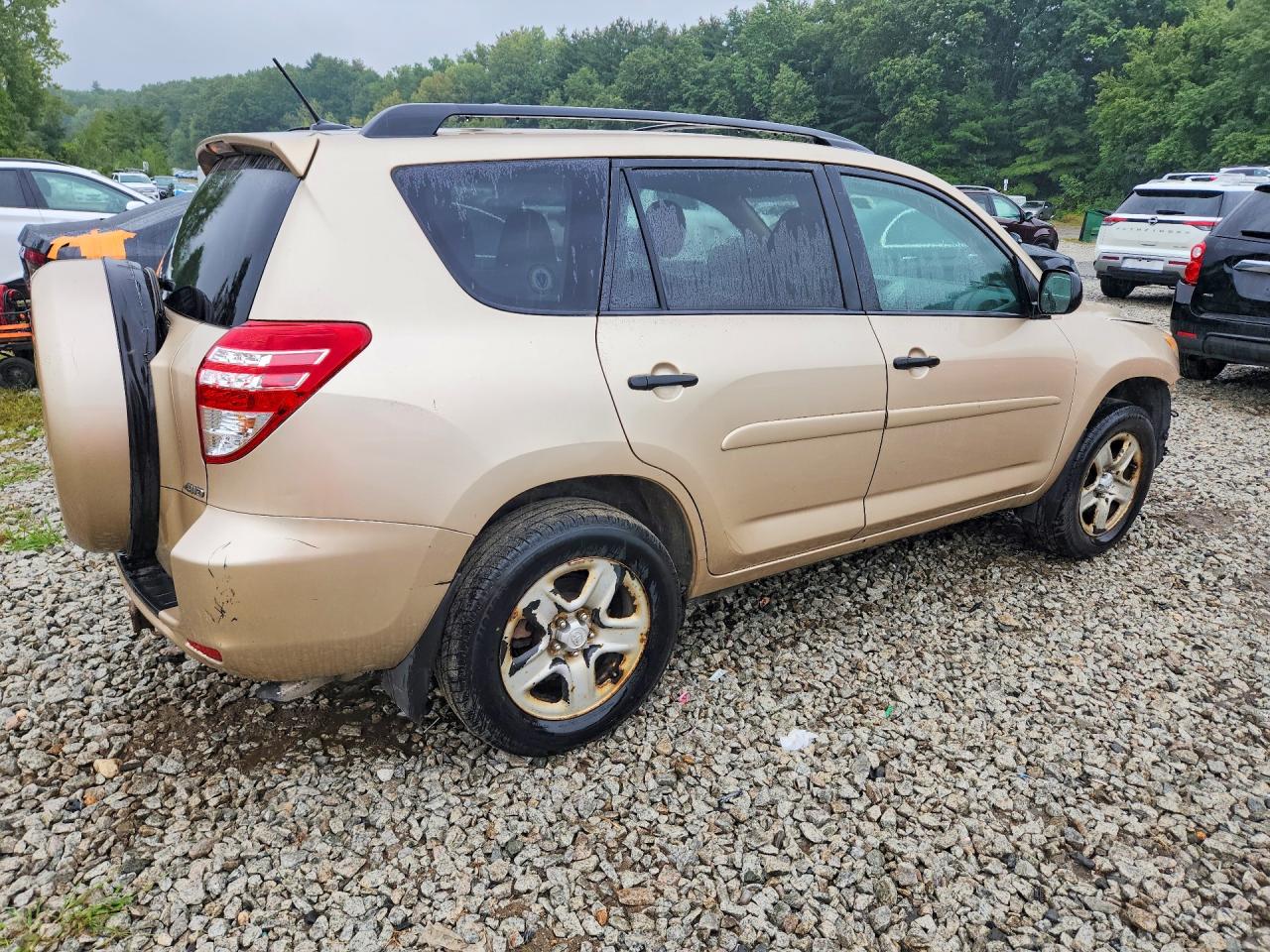 2012 Toyota Rav4 Base Tan vin: 2T3JK4DV4CW078079
