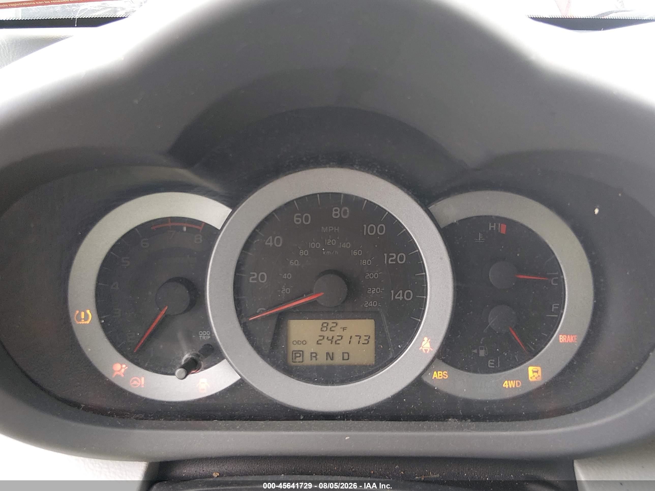2010 Toyota Rav4 Base V6 Серебряный vin: 2T3JK4DV9AW016853