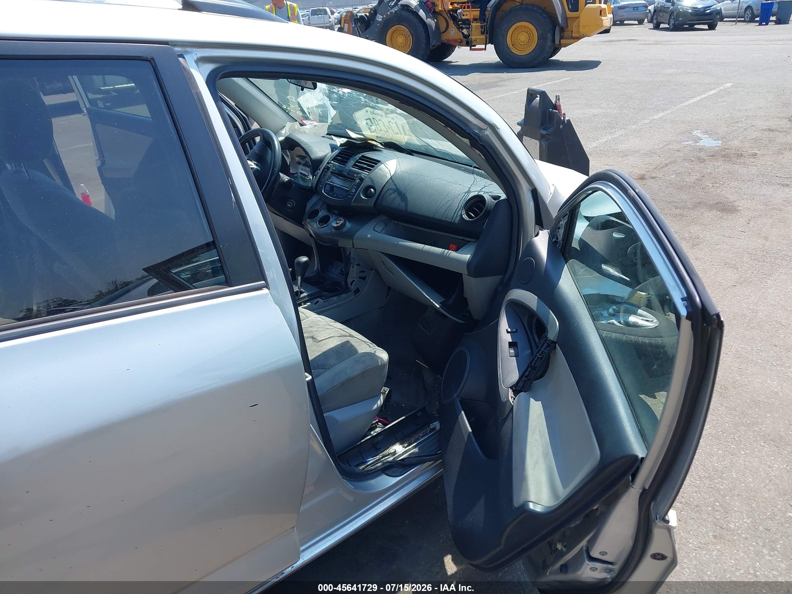 2010 Toyota Rav4 Base V6 Серебряный vin: 2T3JK4DV9AW016853