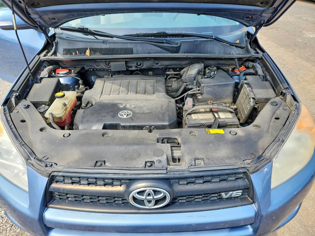 2012 Toyota Rav4 Base Синий vin: 2T3JK4DV9CW076893