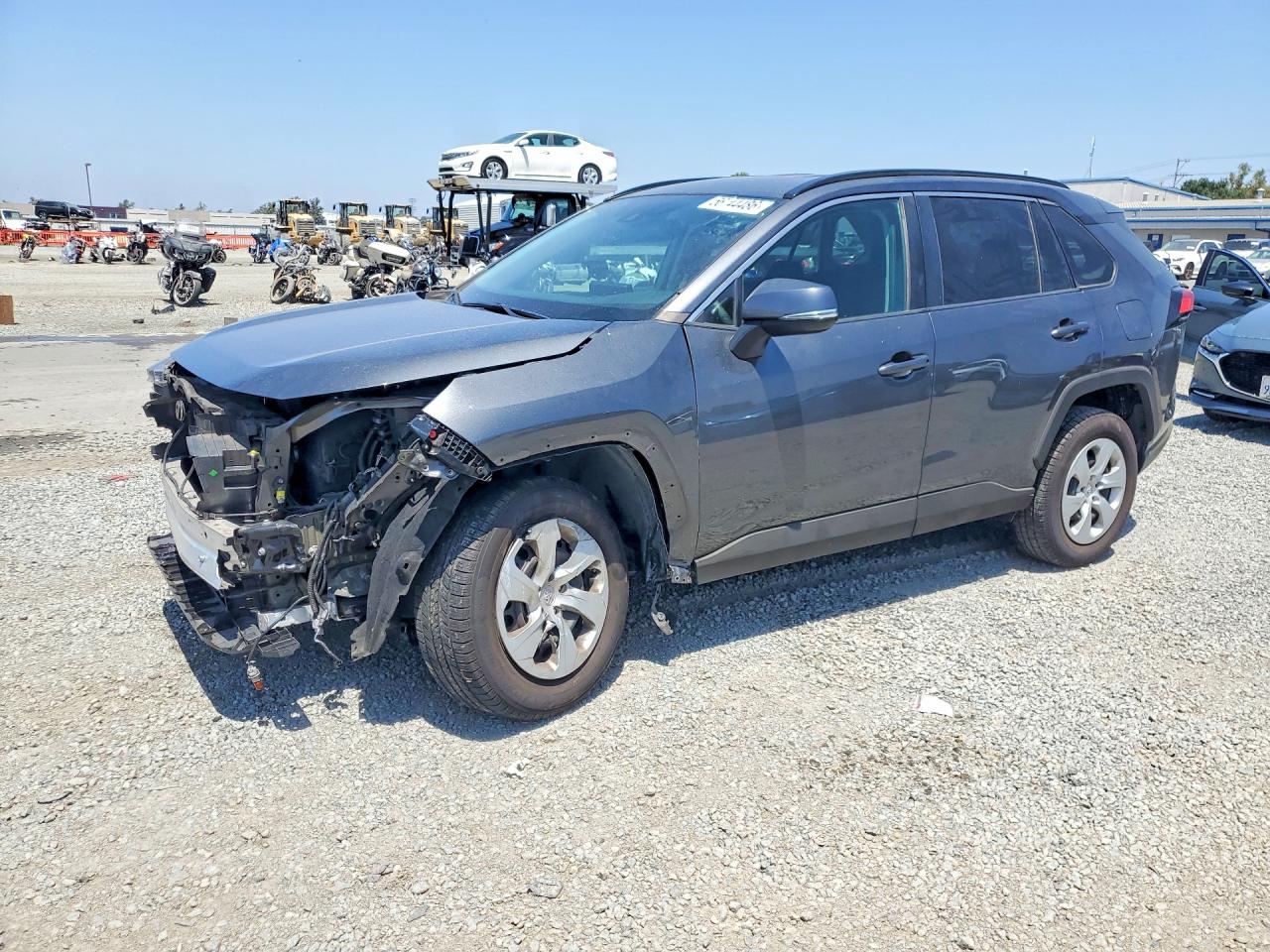 2019 Toyota Rav4 Le Gray vin: 2T3K1RFV7KC021893