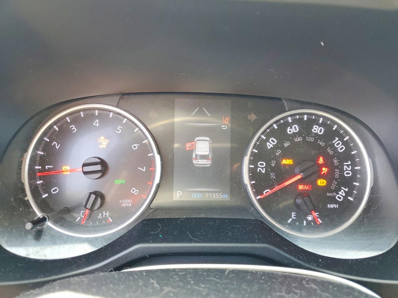 2019 Toyota Rav4 Le Gray vin: 2T3K1RFV7KC021893