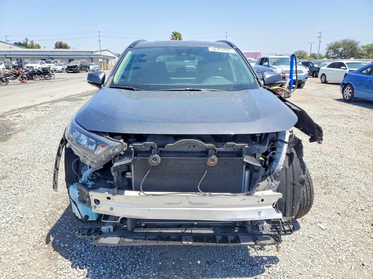 2019 Toyota Rav4 Le Gray vin: 2T3K1RFV7KC021893