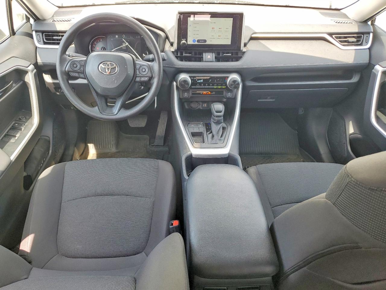 2025 Toyota Rav4 Le White vin: 2T3K1RFV7SW416462