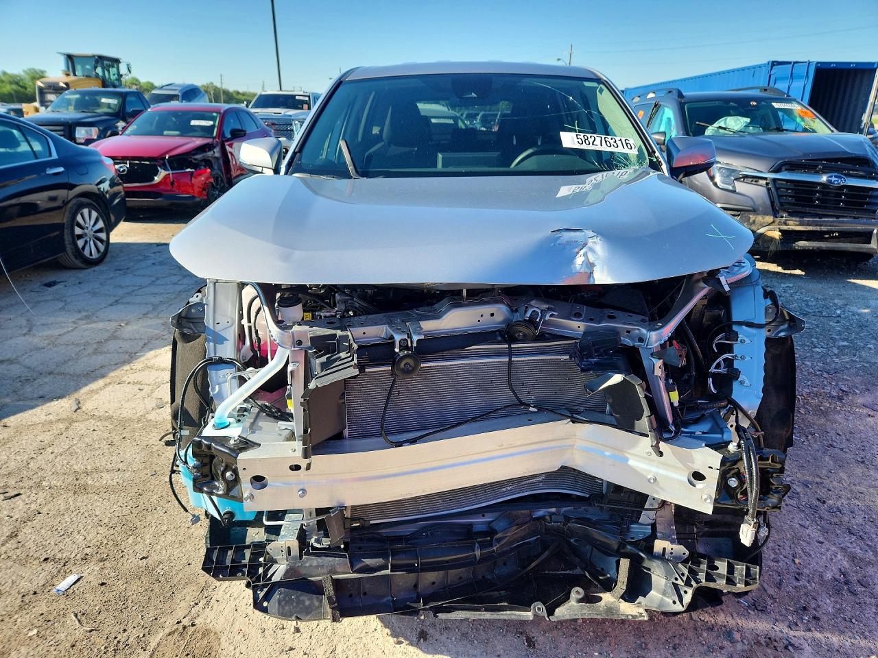 2025 Toyota Rav4 Le Silver vin: 2T3K1RFV9SC341748