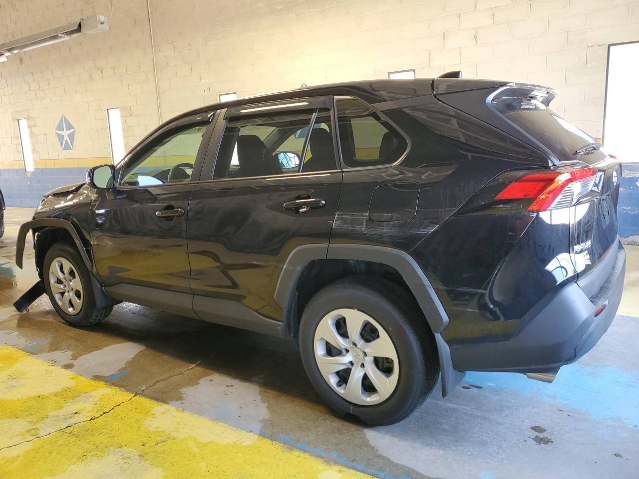 2025 Toyota Rav4 Le Черный vin: 2T3K1RFV9SW430721 Damage: Left Rear Door, Multiple Scratches Heavy, 4
