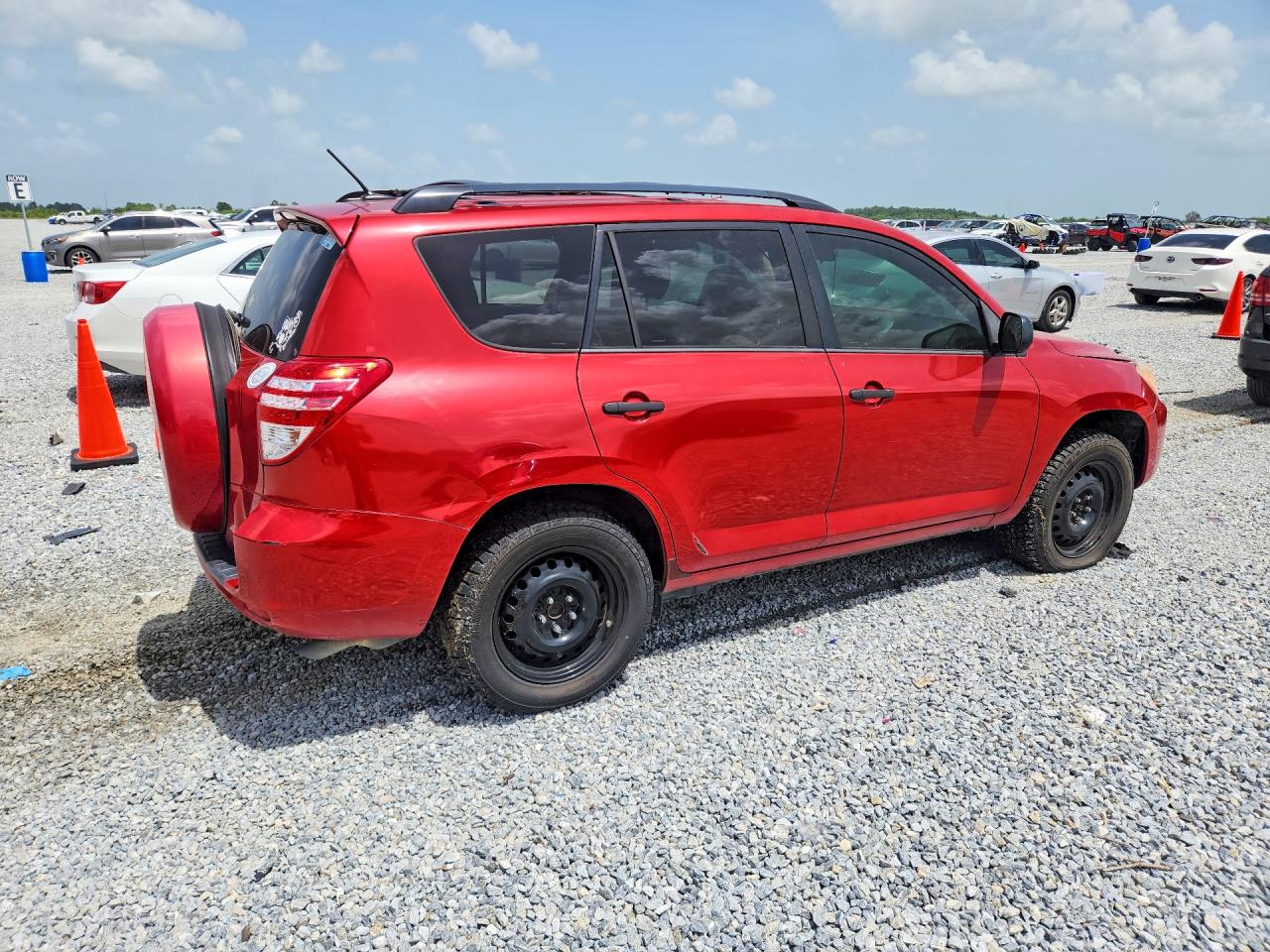 2012 Toyota Rav4 Base Red vin: 2T3KF4DV1CW133337