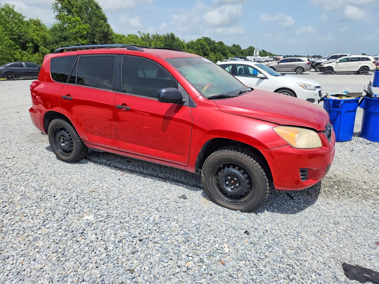 2012 Toyota Rav4 Base Red vin: 2T3KF4DV1CW133337