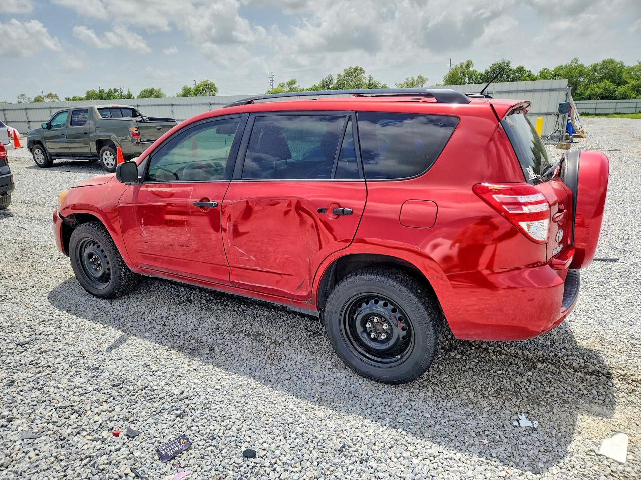 2012 Toyota Rav4 Base Red vin: 2T3KF4DV1CW133337