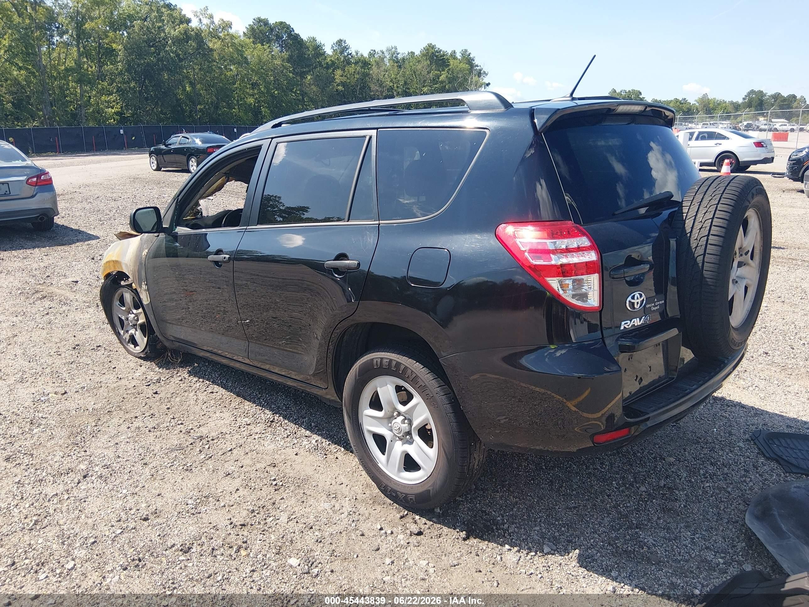 2011 Toyota Rav4   Black vin: 2T3KF4DV2BW062311