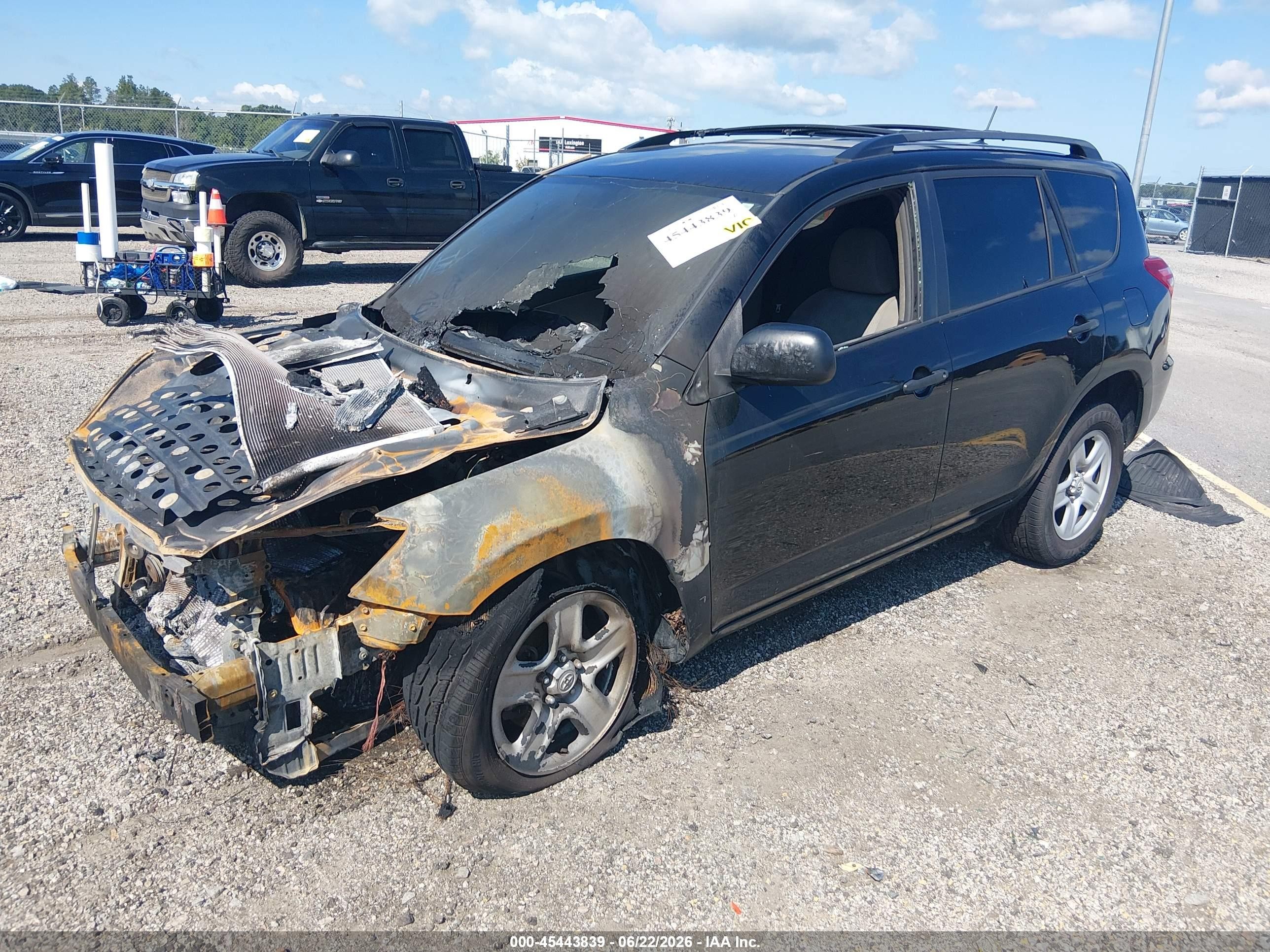 2011 Toyota Rav4   Black vin: 2T3KF4DV2BW062311
