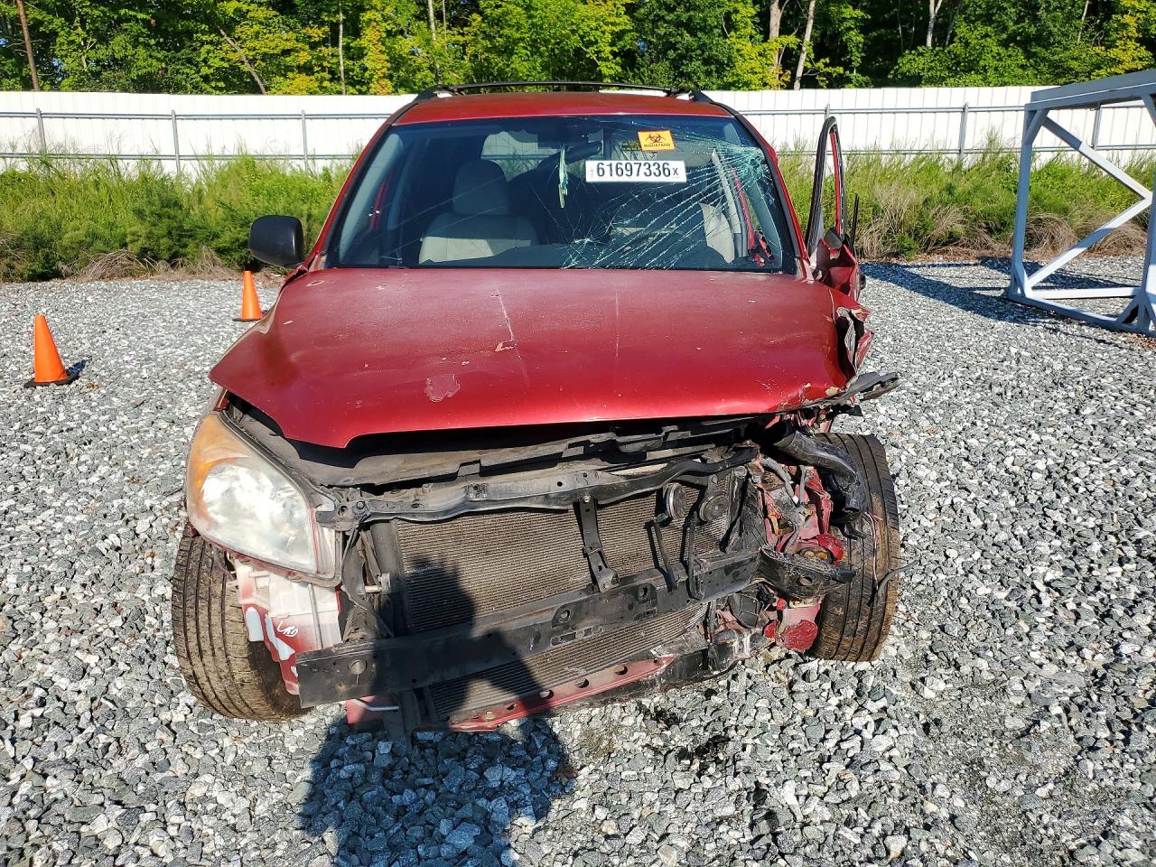 2011 Toyota Rav4 Base Red vin: 2T3KF4DV4BW069146
