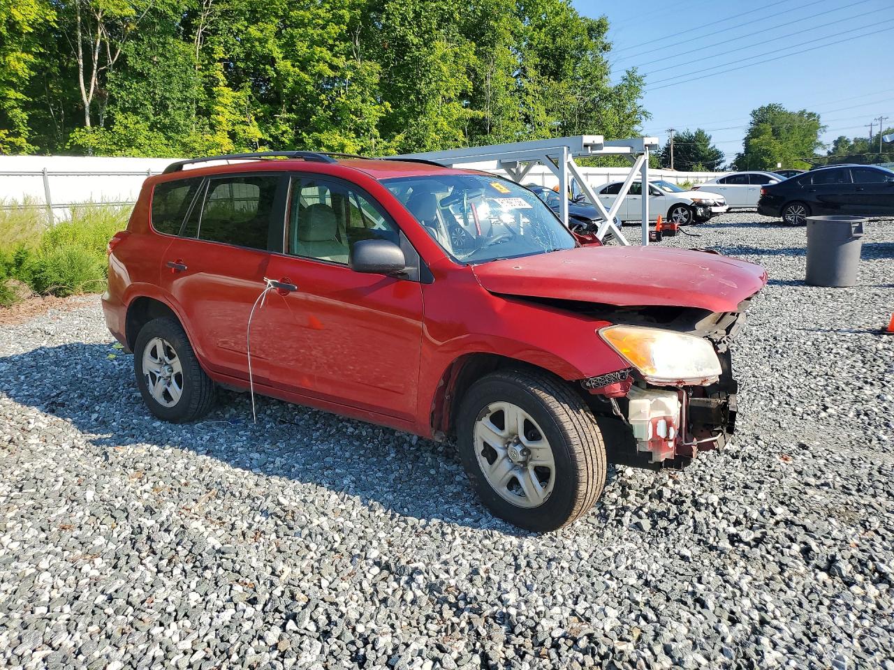 2011 Toyota Rav4 Base Red vin: 2T3KF4DV4BW069146