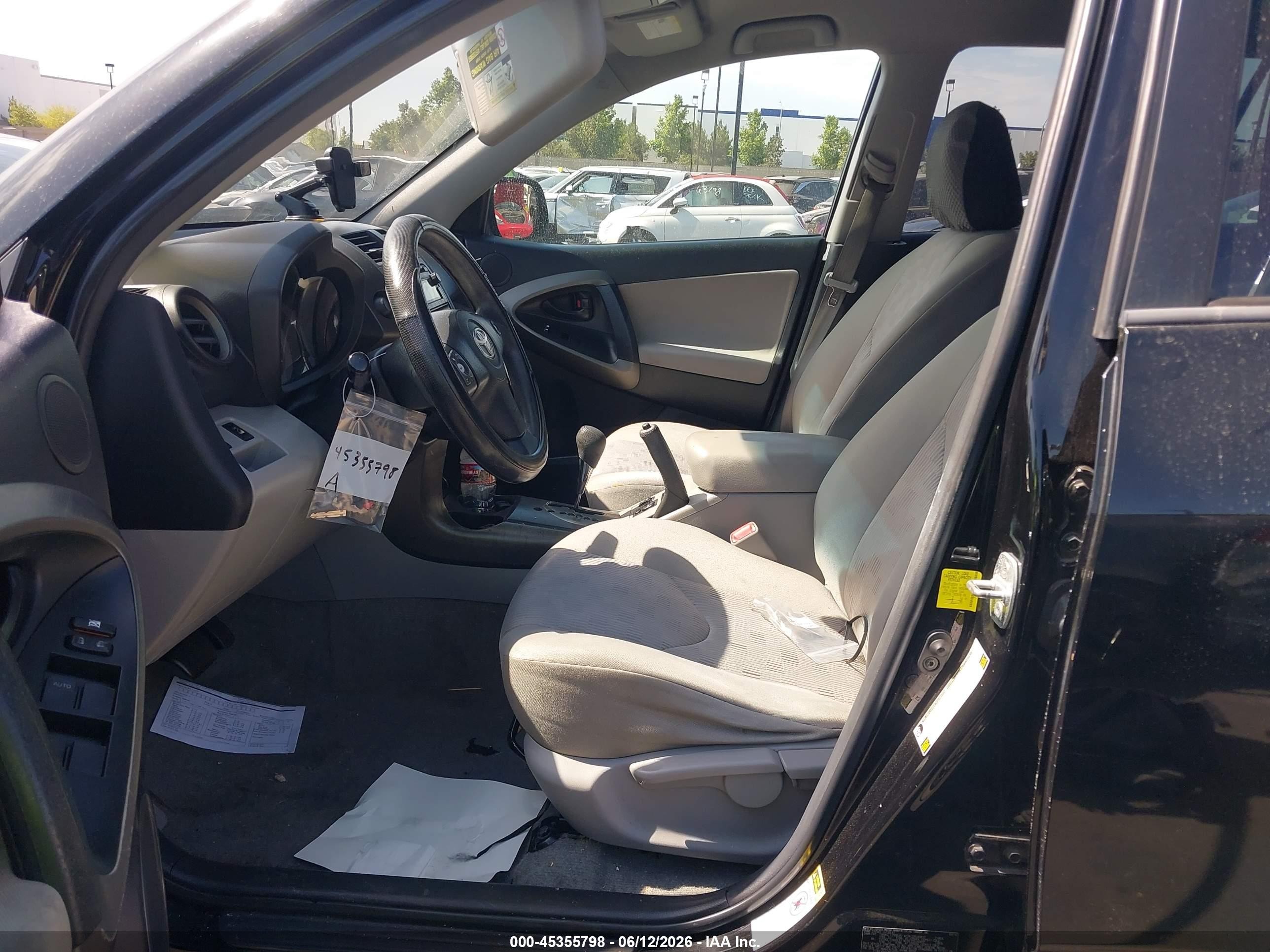 2012 Toyota Rav4   Black vin: 2T3KF4DV4CW116774