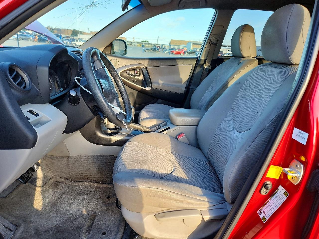 2012 Toyota Rav4 Base Red vin: 2T3KF4DV5CW147385