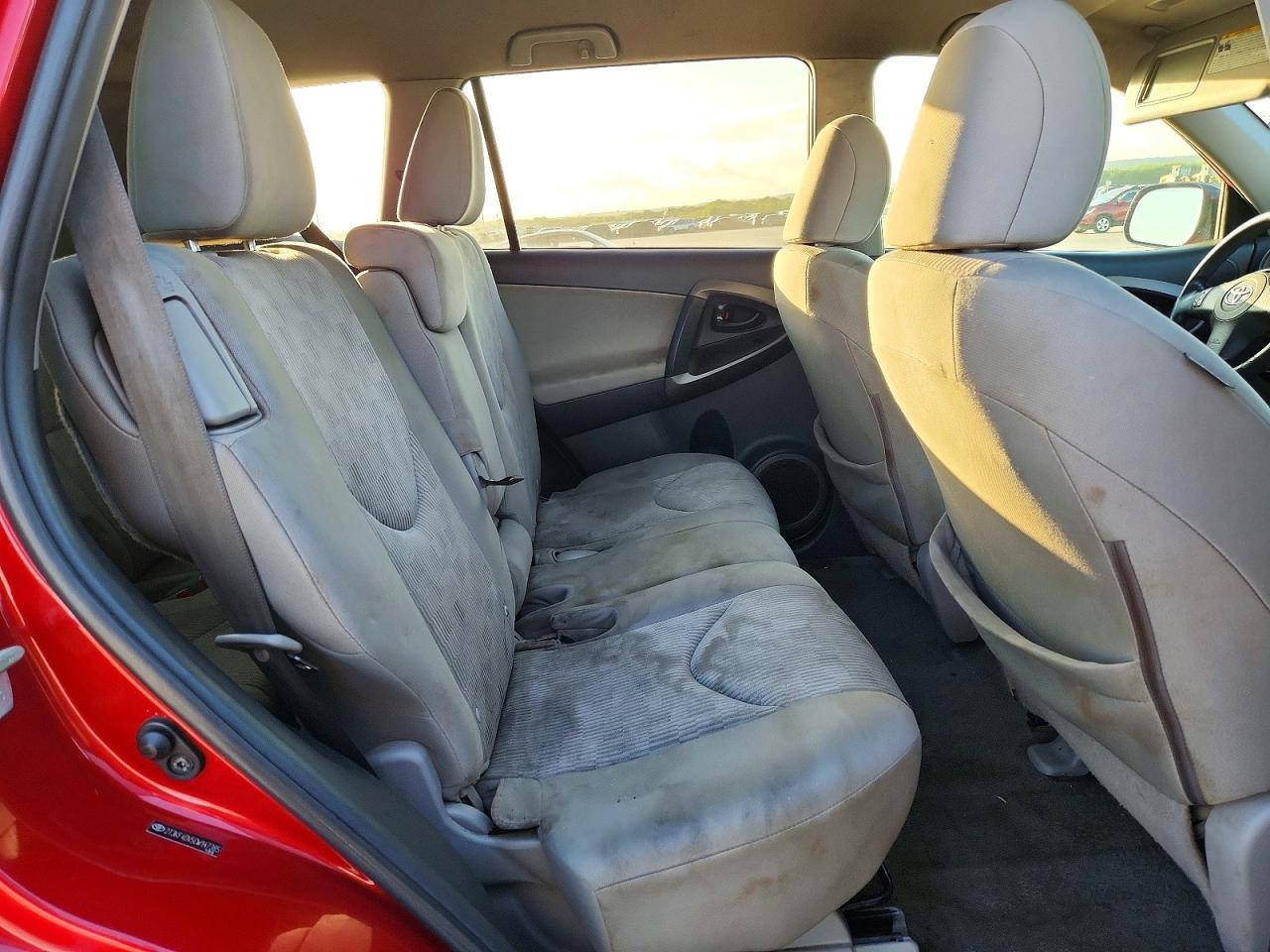 2012 Toyota Rav4 Base Red vin: 2T3KF4DV5CW147385