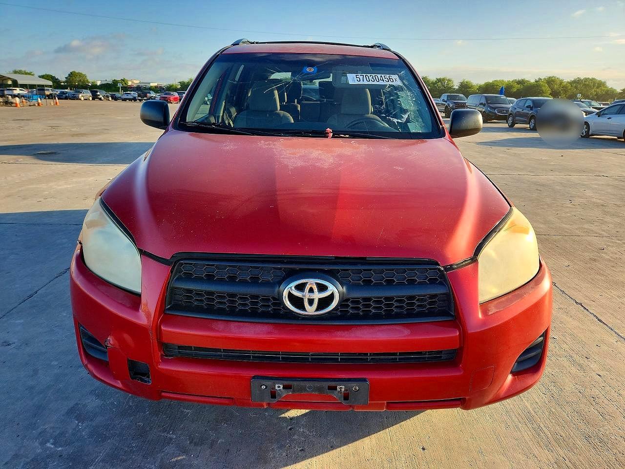 2012 Toyota Rav4 Base Red vin: 2T3KF4DV5CW147385