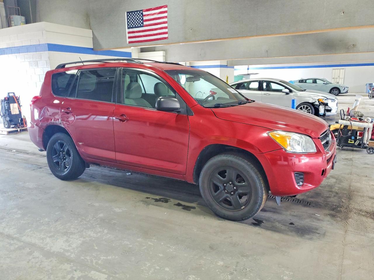 2010 Toyota Rav4 Base Burgundy vin: 2T3KF4DV6AW040875