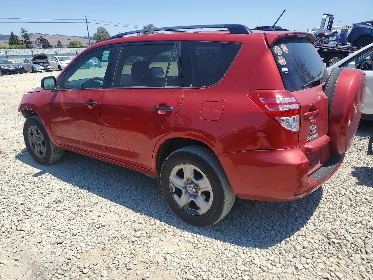 2011 Toyota Rav4 Base Red vin: 2T3KF4DV6BW062831