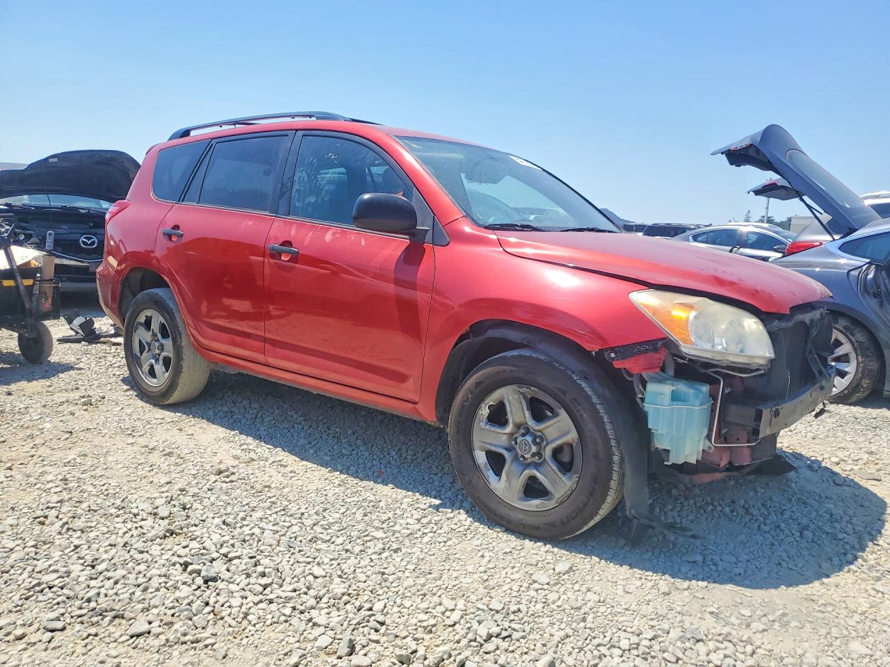 2011 Toyota Rav4 Base Red vin: 2T3KF4DV6BW062831