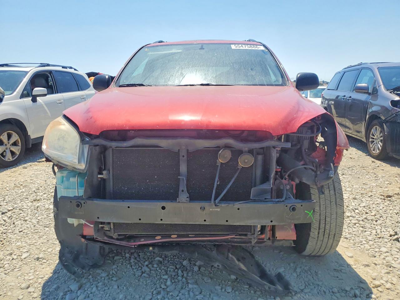 2011 Toyota Rav4 Base Red vin: 2T3KF4DV6BW062831
