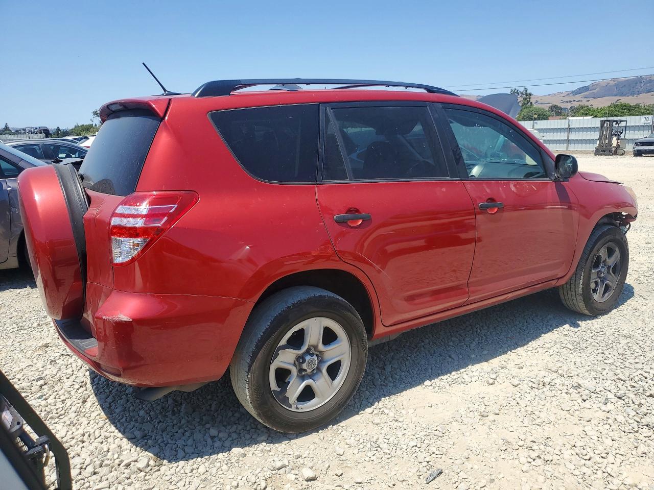 2011 Toyota Rav4 Base Red vin: 2T3KF4DV6BW062831