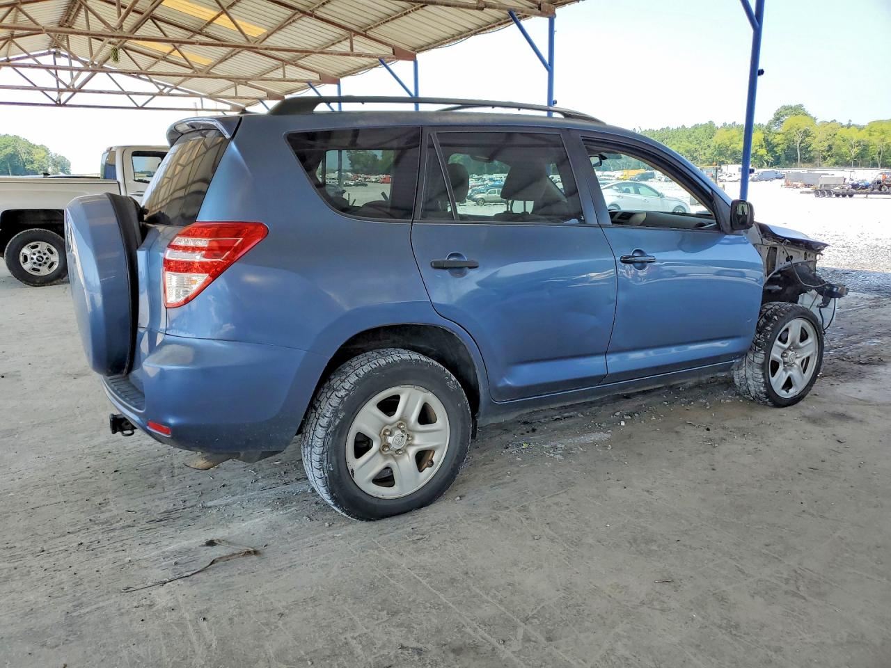 2011 Toyota Rav4 Base Синий vin: 2T3KF4DV6BW079922