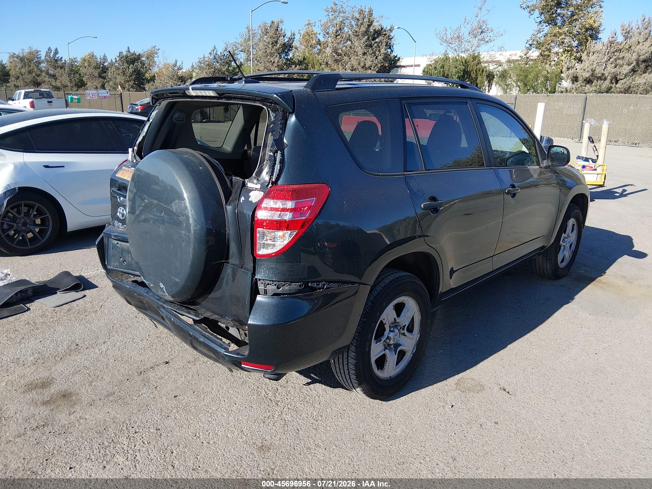 2012 Toyota Rav4   Green vin: 2T3KF4DV7CW124352