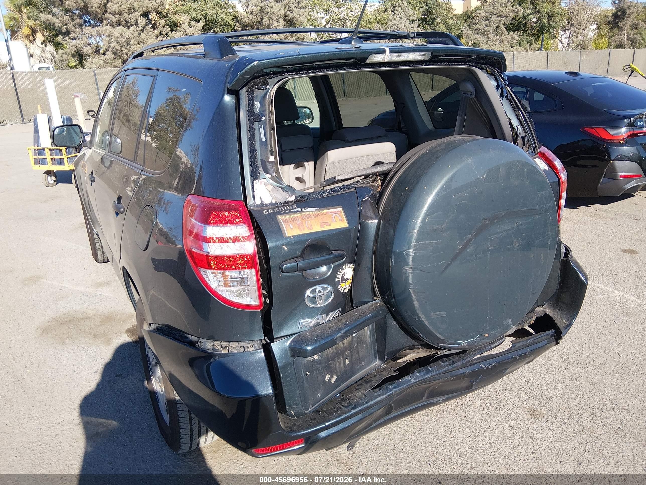 2012 Toyota Rav4   Green vin: 2T3KF4DV7CW124352