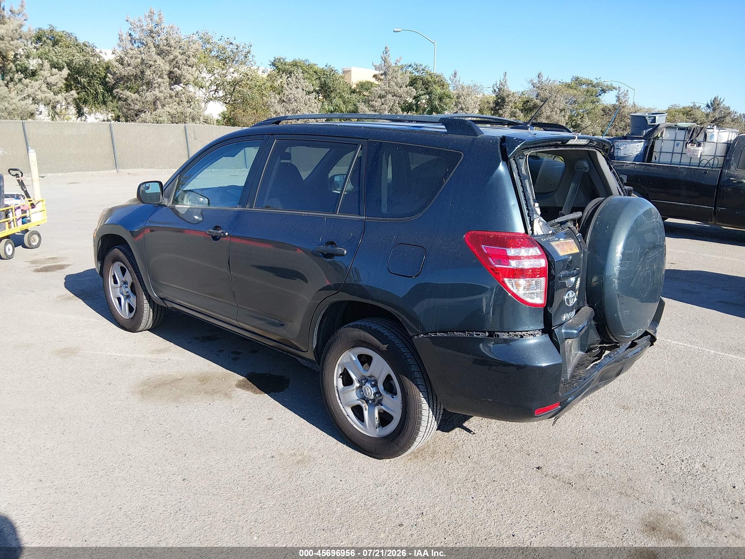 2012 Toyota Rav4   Green vin: 2T3KF4DV7CW124352