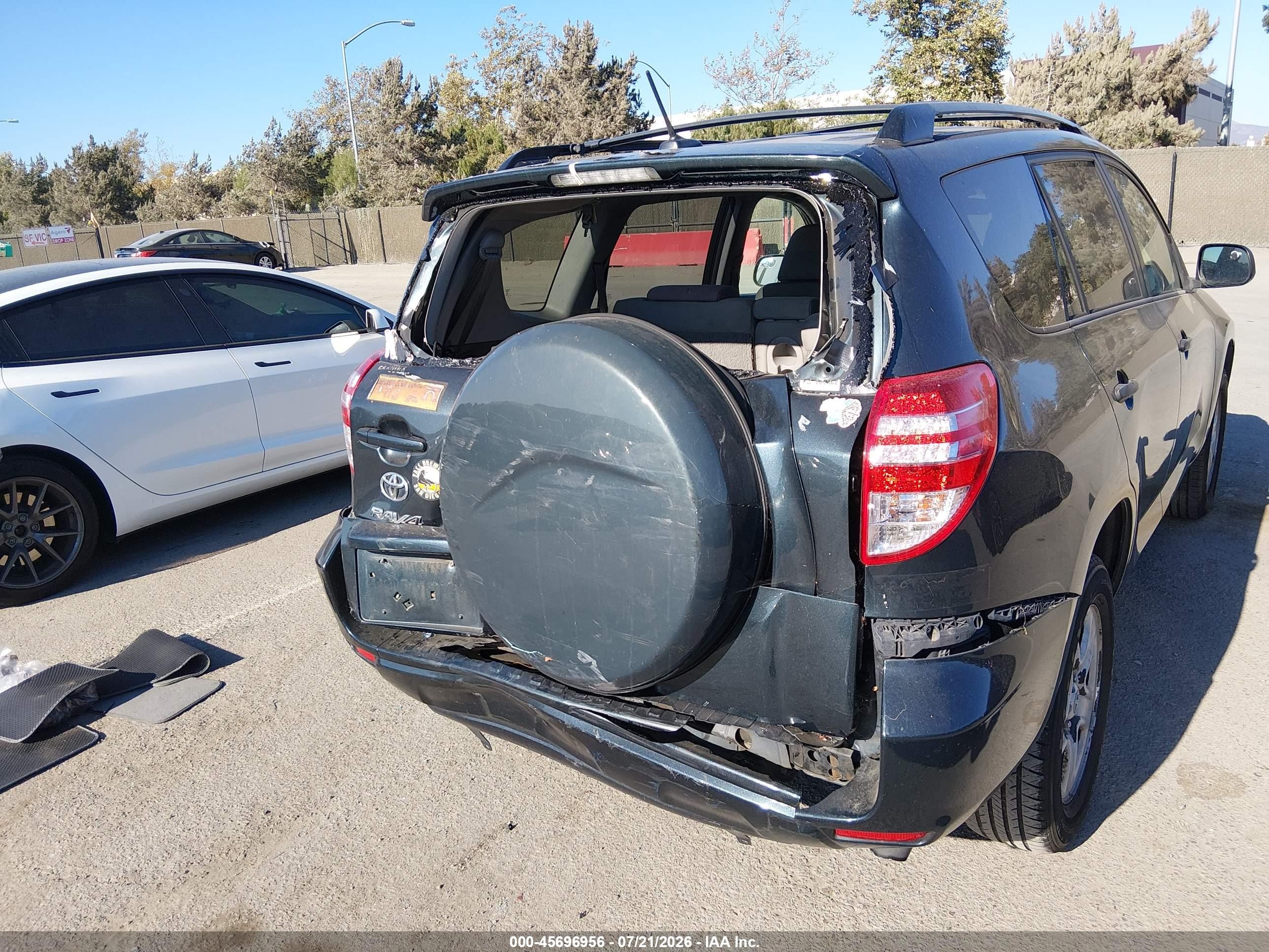 2012 Toyota Rav4   Green vin: 2T3KF4DV7CW124352