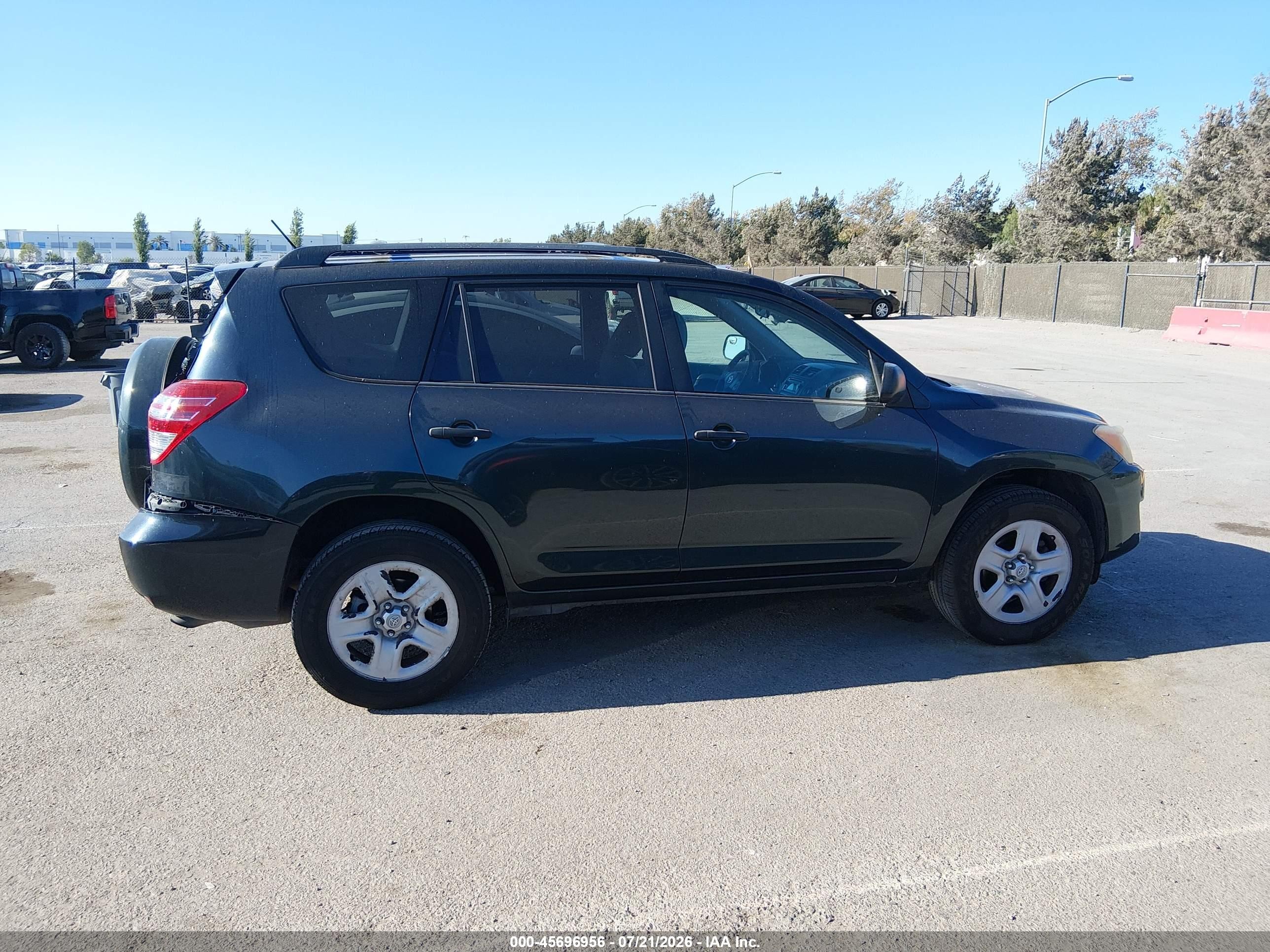 2012 Toyota Rav4   Green vin: 2T3KF4DV7CW124352