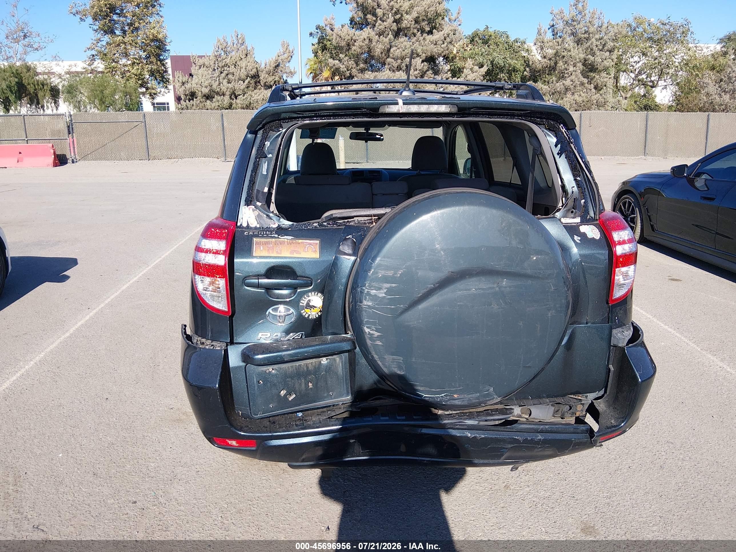 2012 Toyota Rav4   Green vin: 2T3KF4DV7CW124352