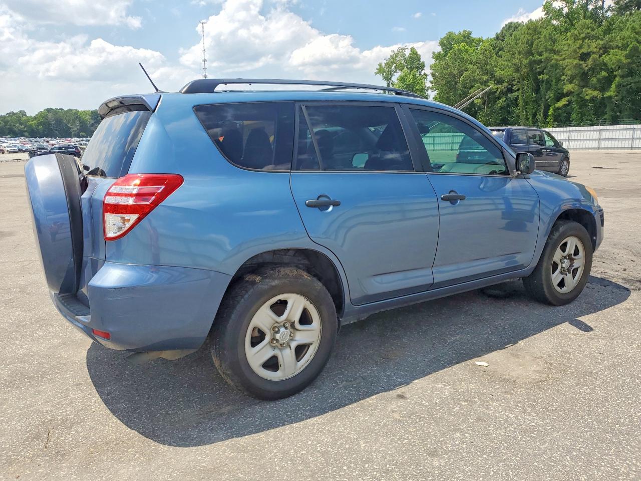 2012 Toyota Rav4 Base Blue vin: 2T3KF4DV7CW143208