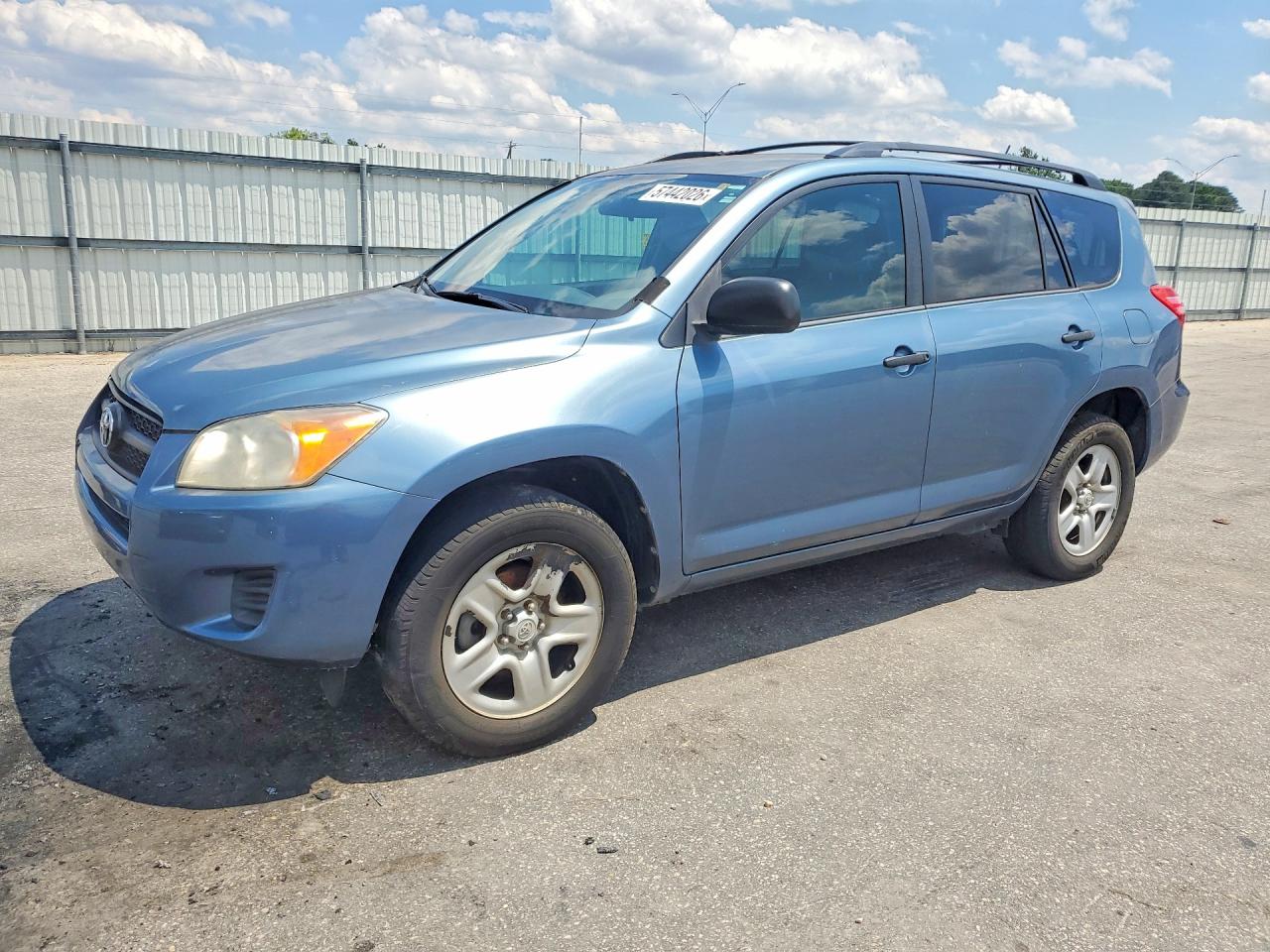 2012 Toyota Rav4 Base Blue vin: 2T3KF4DV7CW143208