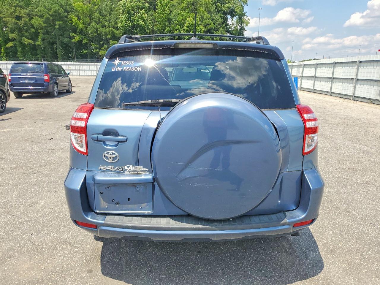 2012 Toyota Rav4 Base Blue vin: 2T3KF4DV7CW143208