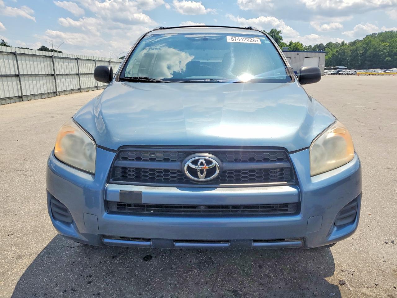 2012 Toyota Rav4 Base Blue vin: 2T3KF4DV7CW143208