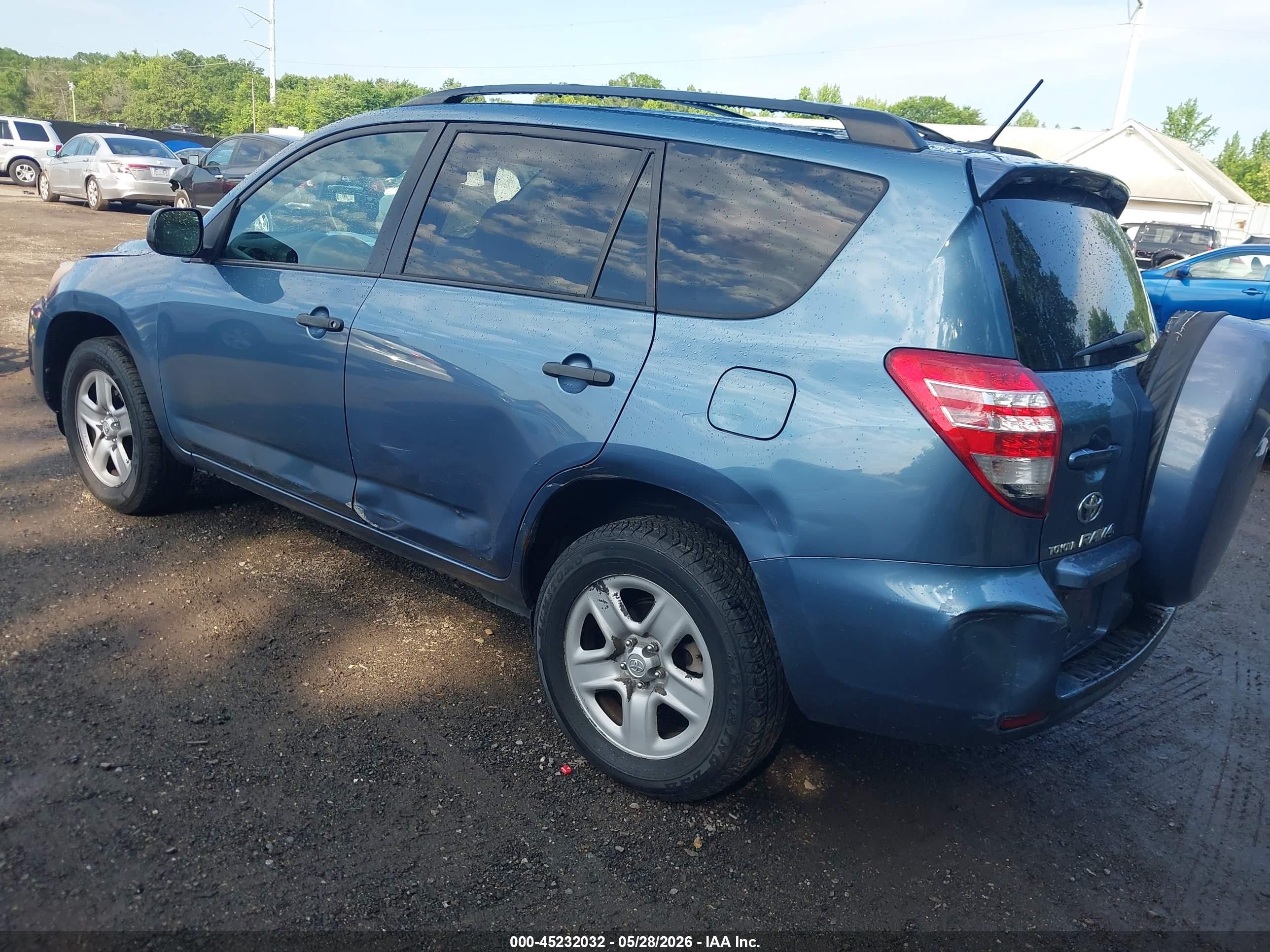 2010 Toyota Rav4   Blue vin: 2T3KF4DV8AW026167