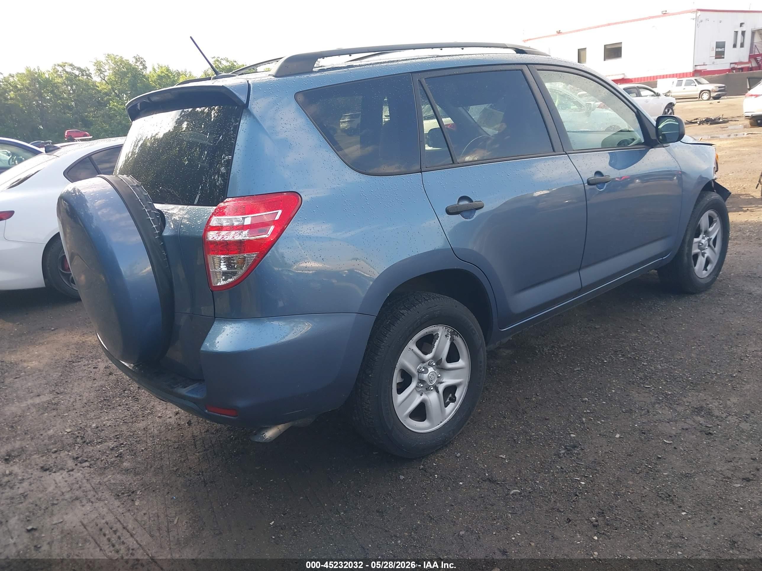 2010 Toyota Rav4   Blue vin: 2T3KF4DV8AW026167