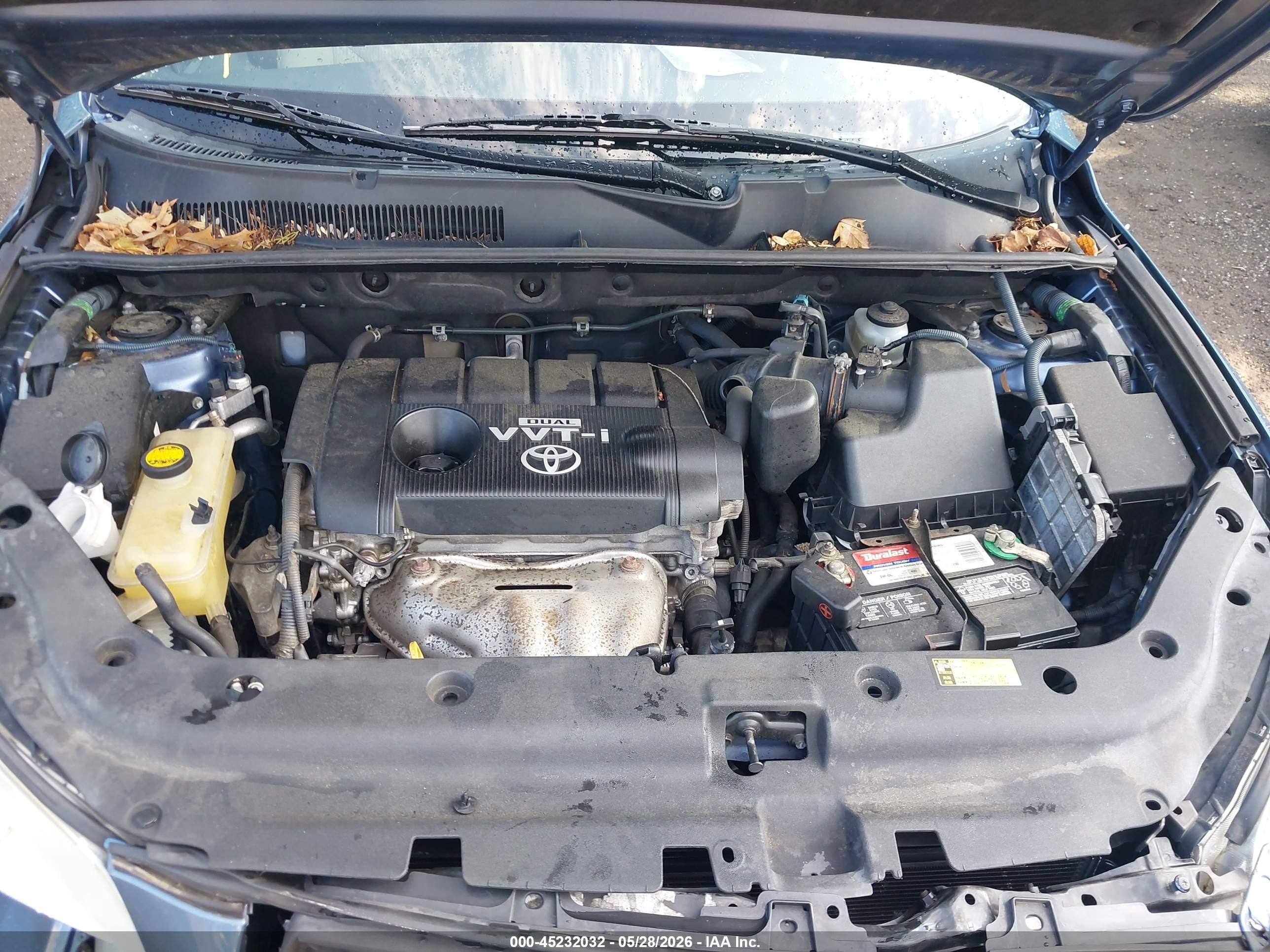 2010 Toyota Rav4   Blue vin: 2T3KF4DV8AW026167
