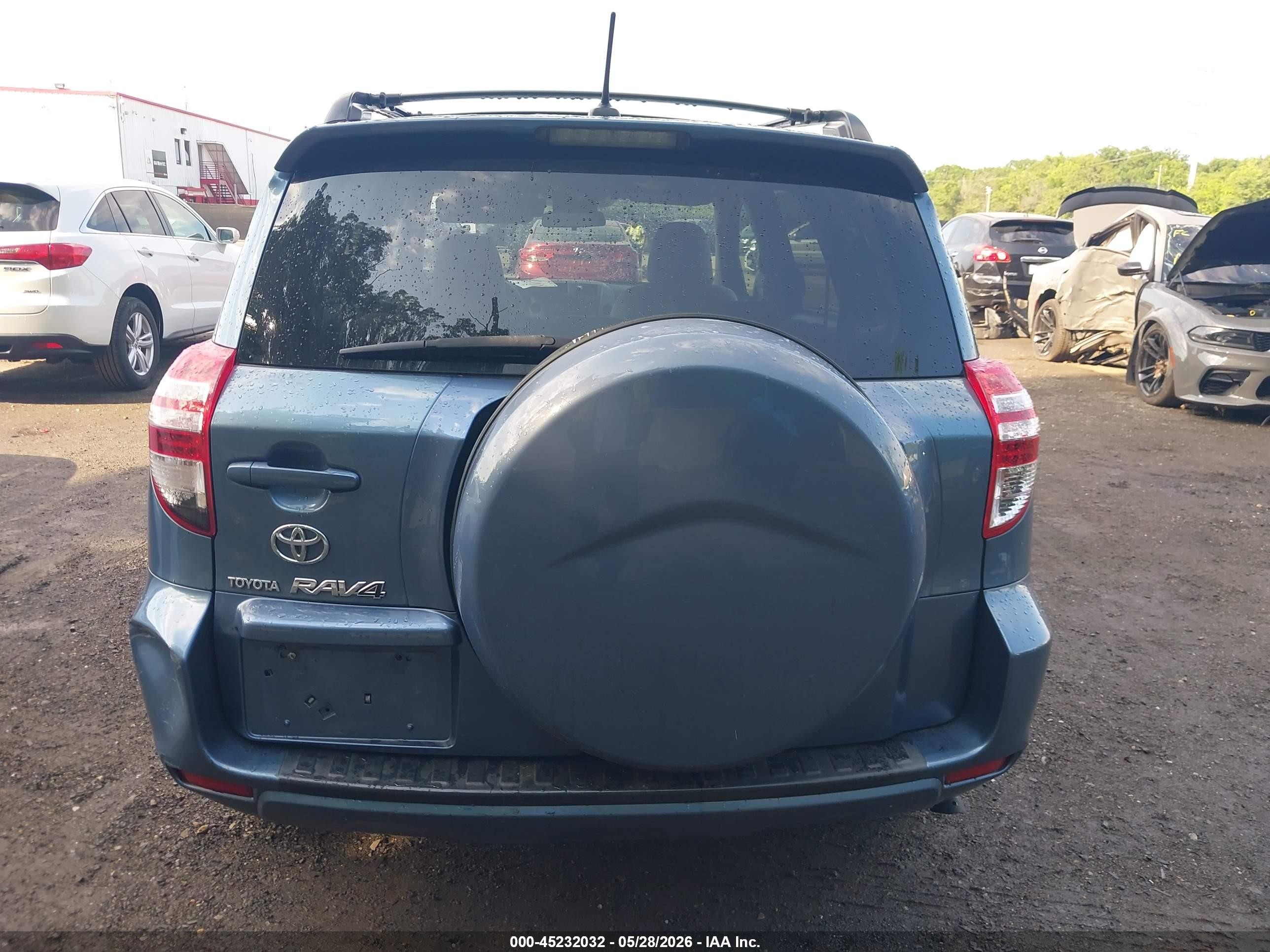 2010 Toyota Rav4   Blue vin: 2T3KF4DV8AW026167